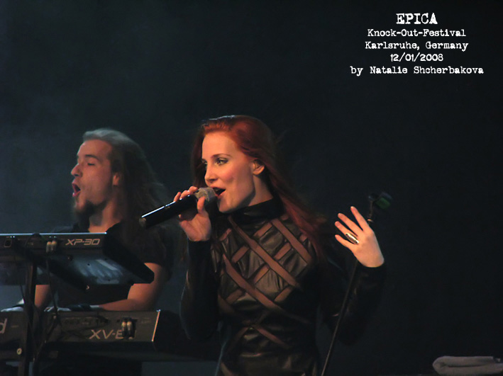  Epica #1, 12.01.2008, Germany, Karlsruhe, Europahalle 