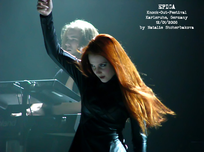  Epica #2, 12.01.2008, Germany, Karlsruhe, Europahalle 