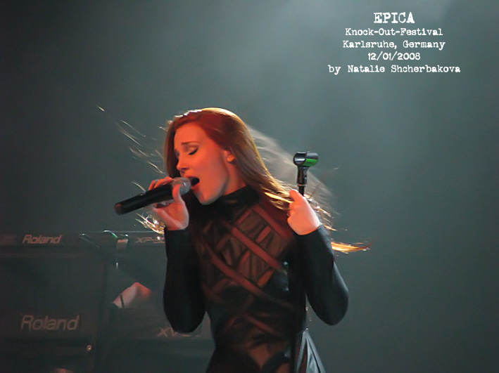  Epica #3, 12.01.2008, Germany, Karlsruhe, Europahalle 