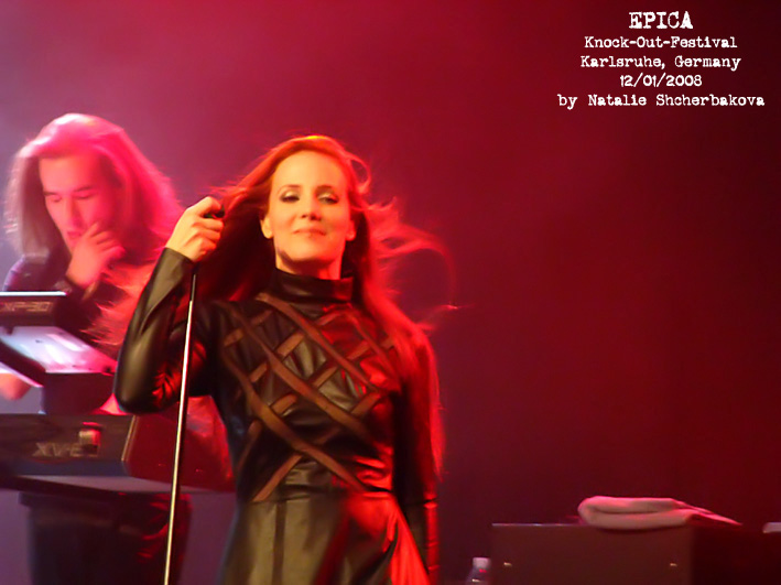  Epica #5, 12.01.2008, Germany, Karlsruhe, Europahalle 