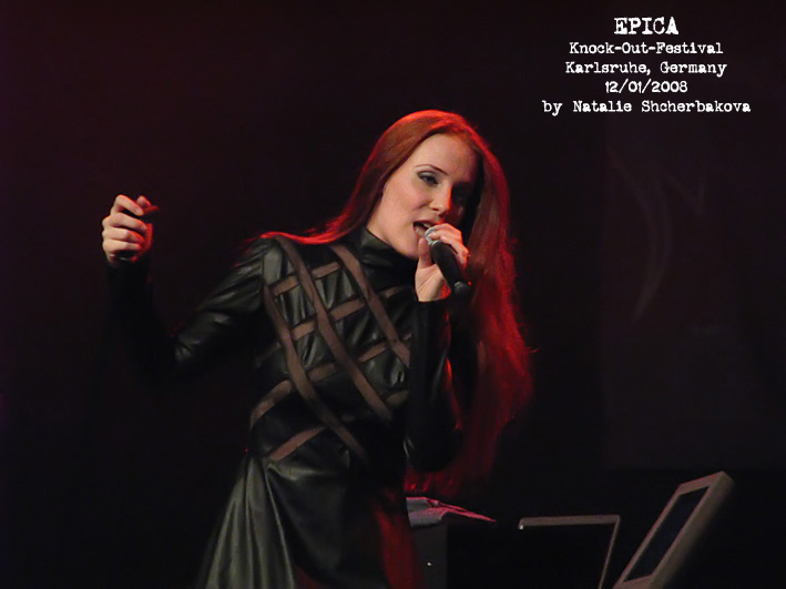  Epica #6, 12.01.2008, Germany, Karlsruhe, Europahalle 