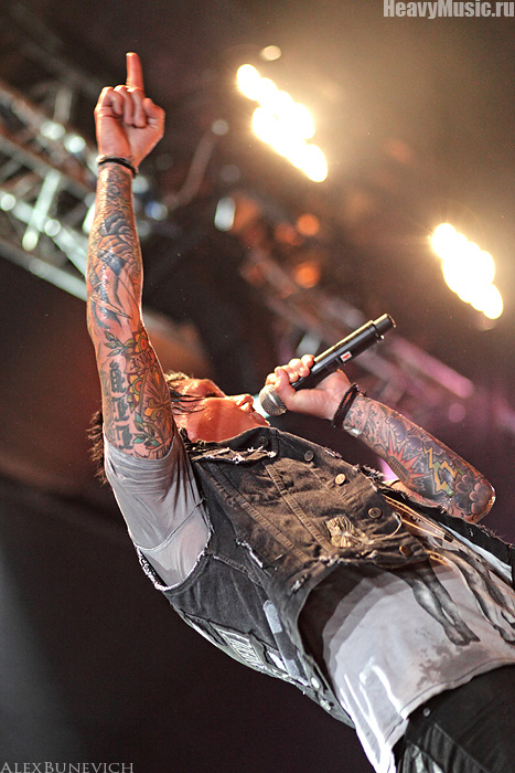  Papa Roach #14, 28.06.2011, , Arena Moscow 