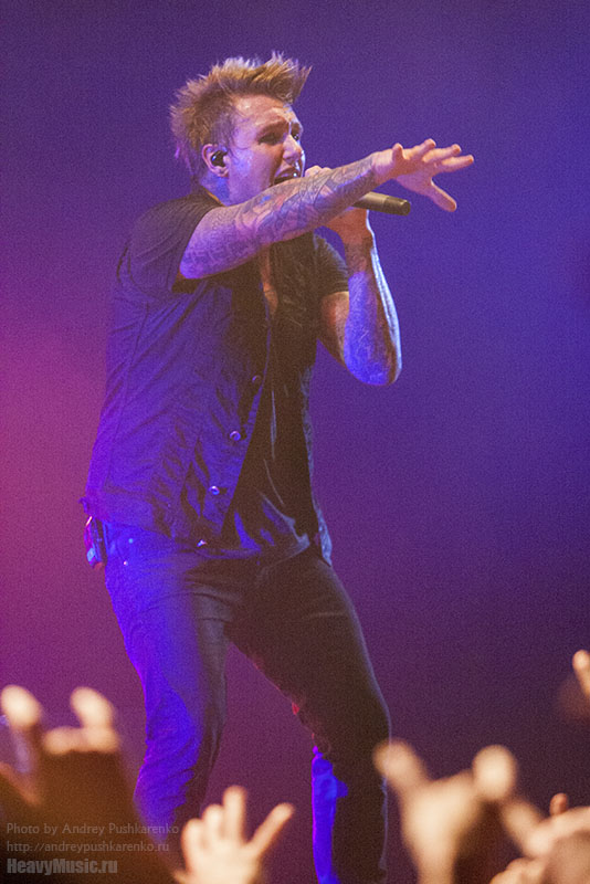  Papa Roach #14, 18.11.2012, , Arena Moscow 