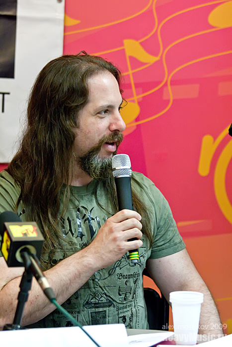Фотография Dream Theater #13, 10.06.2009, Москва, Пресс-конференция 
