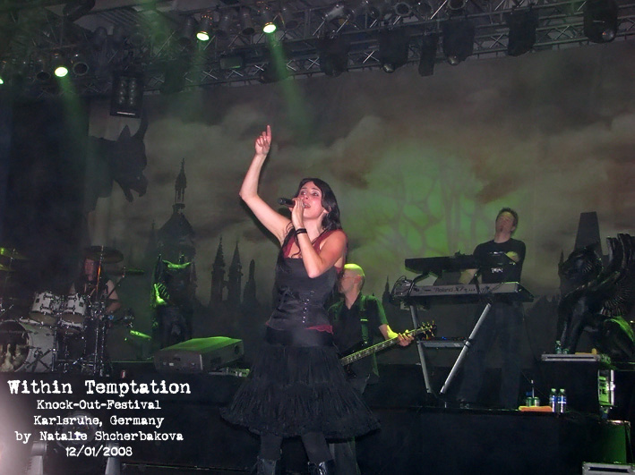  Within Temptation #13, 12.01.2008, Germany, Karlsruhe, Europahalle 