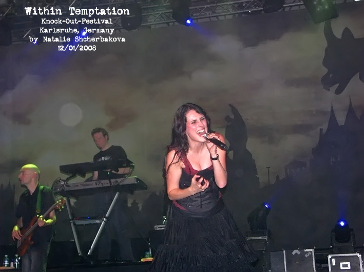  Within Temptation #15, 12.01.2008, Germany, Karlsruhe, Europahalle 