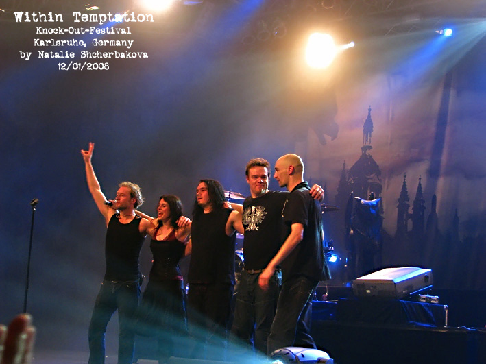  Within Temptation #19, 12.01.2008, Germany, Karlsruhe, Europahalle 