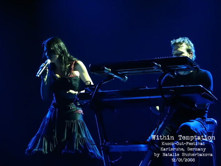  Within Temptation #2, 12.01.2008, Germany, Karlsruhe, Europahalle 