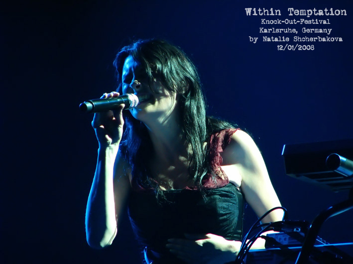  Within Temptation #3, 12.01.2008, Germany, Karlsruhe, Europahalle 